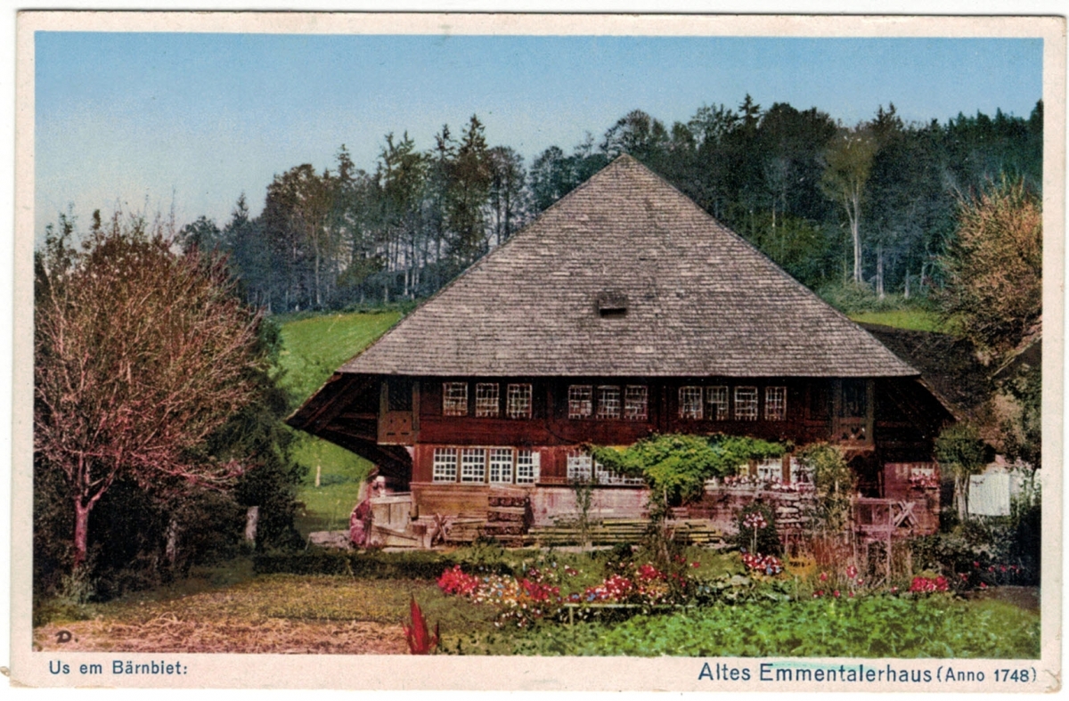 <p>Lützelflüh Grünenmatt altes Bauernhaus Nr.3154 , 1940 , Karte Top Zustand</p>