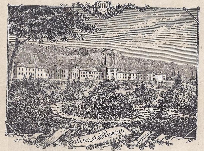 <p>Kantonale  Heilanstalt umd Pflegeanstalt Rosegg bei Solothurn , Psychiatrische Dienste des Kantons Solothurn<em> , </em> Heilanstalt Rosegg , 306.30 , 499 , (1889)<em> ,</em>321.24</p>