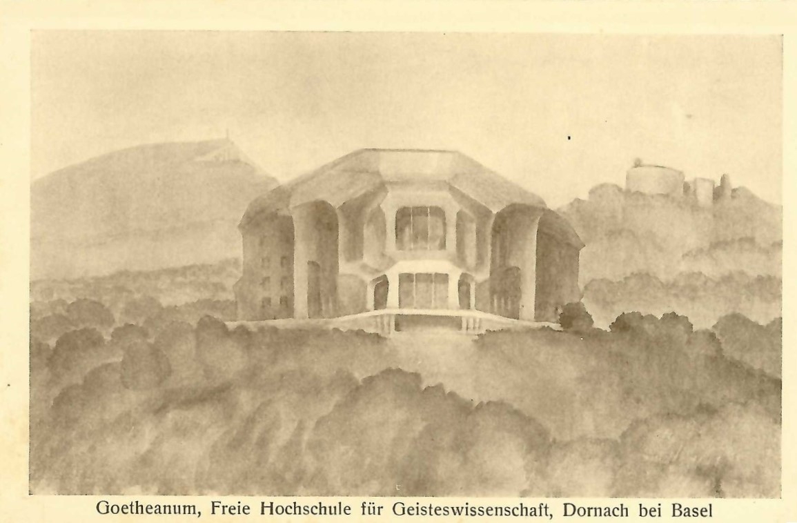 <p>Goetheanum Freie Hochschule für Geisteswissenschaft , Karte Top Zustand</p>