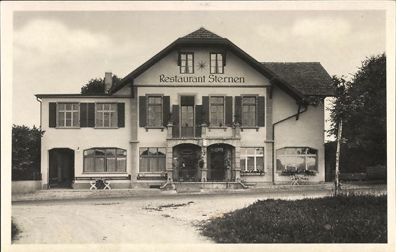 <p>Fraubrunnen Grafenried Sternen Restaurant , Karte Top Zustand ungelaufen</p>