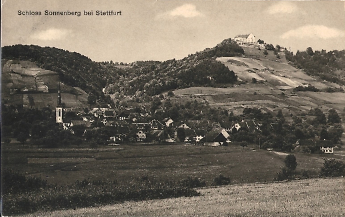 <p>Stettfurt TG Ortsansicht Nr.4660p Schloss Sonnenberg , Karte Top Zustand ungelaufen</p>