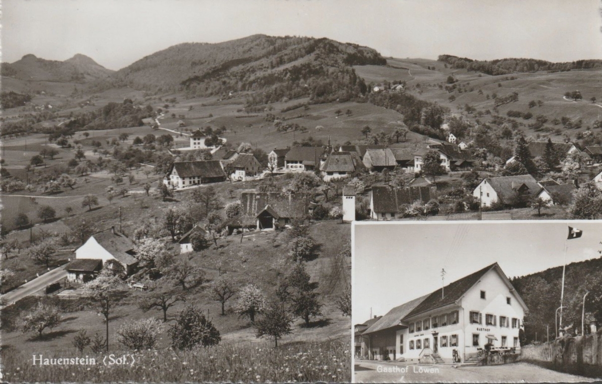 <p>Hauenstein-Ifenthal SO Hauenstein 2 Bildk. Nr.5234 ,1940 , Karte Top Zustand ungelaufen</p>