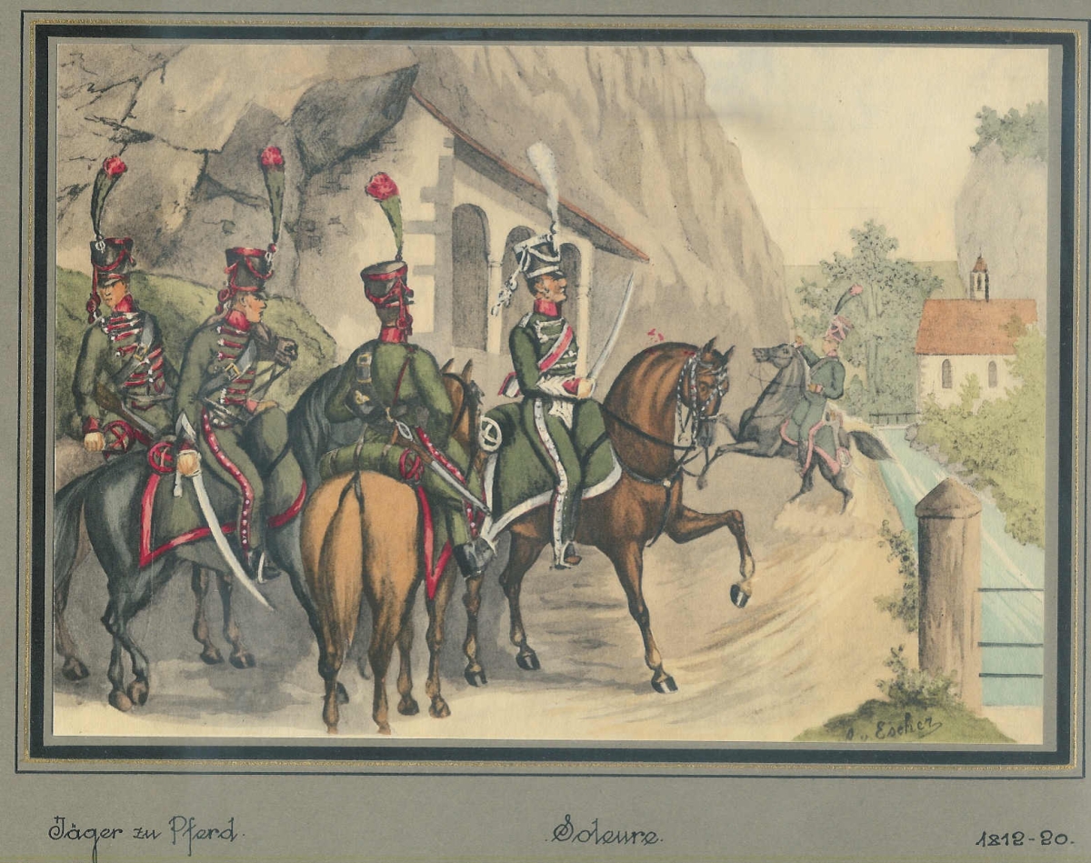 <p>499   Jäger zu Pferd 1812-1820</p>
