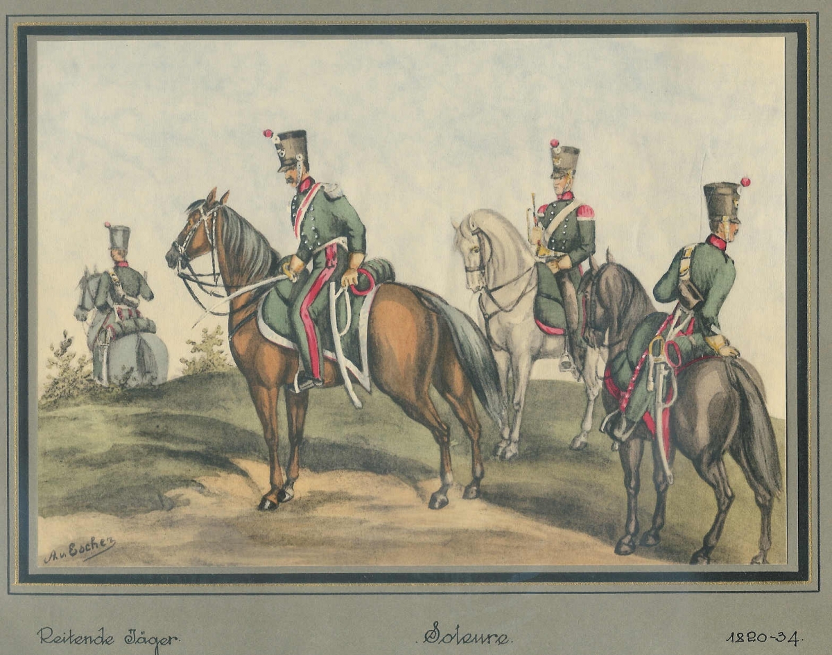 <p>499   Reitende Jäger 1820-34</p>